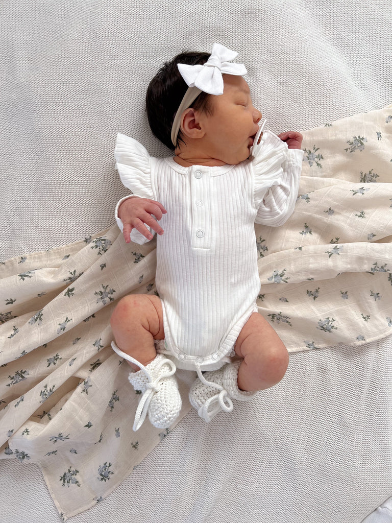 Organic Cotton Muslin Swaddle