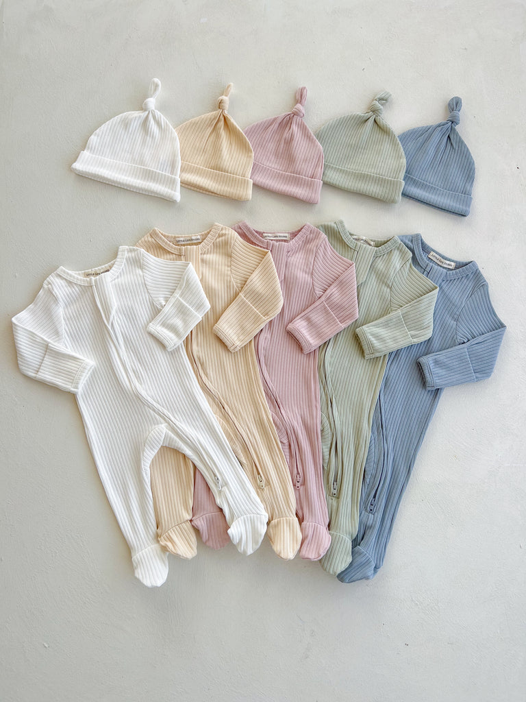 Organic Ribbed Onesie