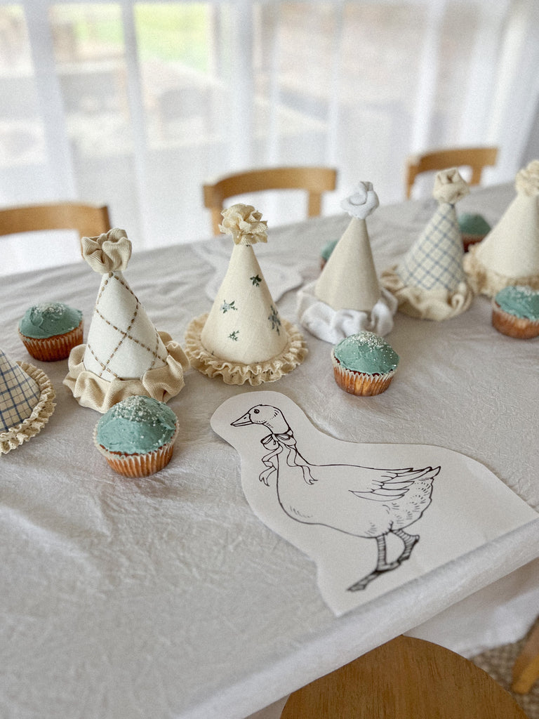 The Party Hat - Cotton Trim
