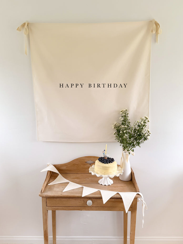 The Birthday Banner - Simple