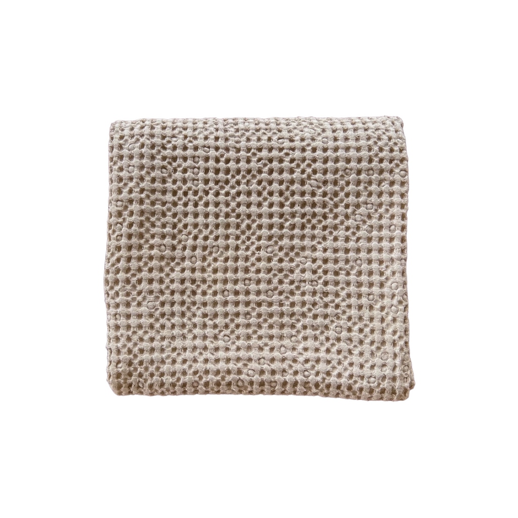 Linen Waffle Blanket